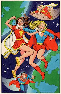 Supergirl vs. Mary Wonder!