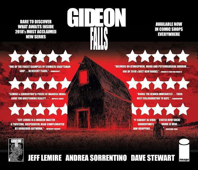 The BLACK BARN Is Coming! GIDEON FALLS VOLUME 1 On hand Presently!