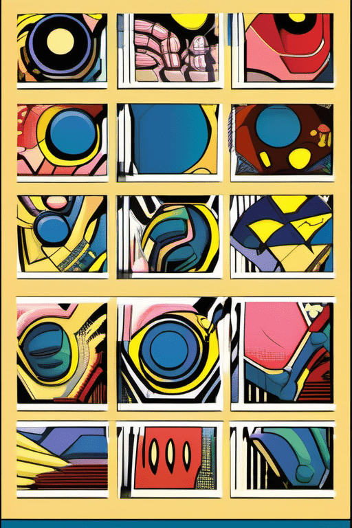 AI Generated Abstract Amusing within the form of Jack Kirby
