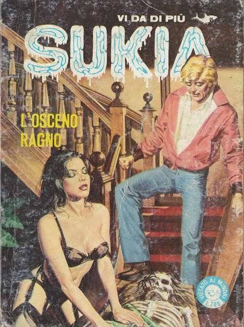 I MITICI FUMETTI: SUKIA in…L’OSCENO RAGNO (Episodio n.106)