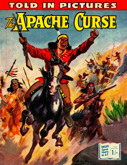 Thriller Comics Library.- #083 The Apache Curse #084 The Chronicles of Captain Blood  #085 Dick Turpin – For Justice and the Staunch (IPC 1955 Series)