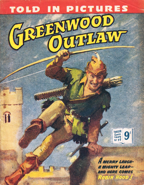 Thriller Comics Library.- #077 Greenwood Outlaw #078 The Purple Rapiers  #079 Trumpeter Sound !  (IPC 1954 Series)