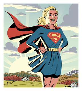 DC Comics Silver Age Supergirl Vol 1 Quilt