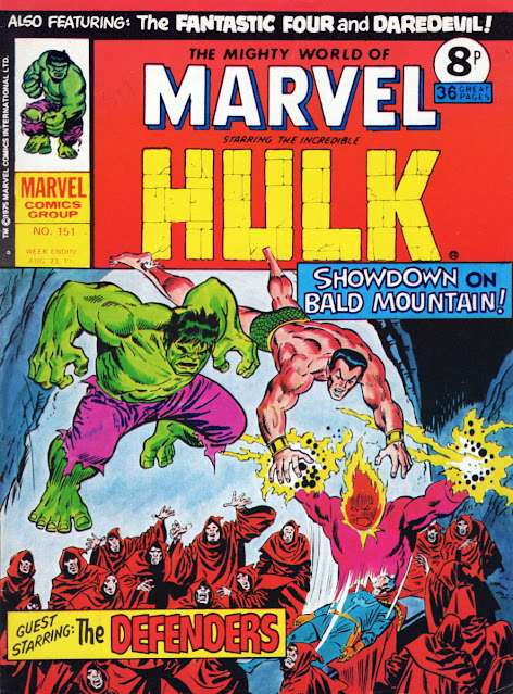 POT-LUCK MIGHTY WORLD OF MARVEL COVER GALLERY – PART THREE-B… (Up in the past)