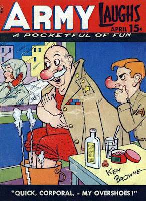 Military Laughs Vol.05,16,17,18,21 No.01,07,07,08,02 (1945-74) – Crestwood