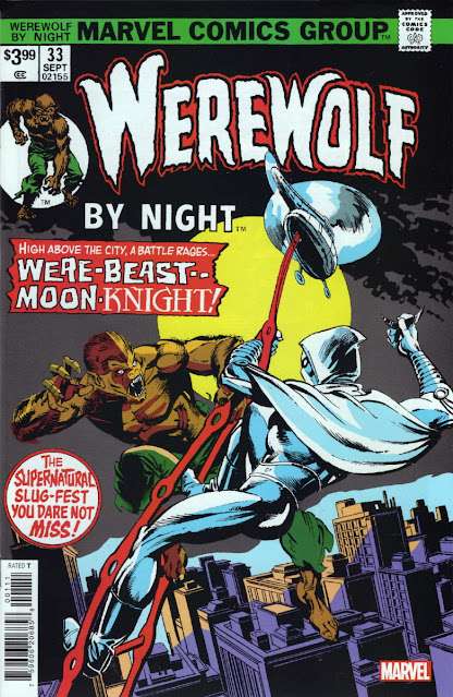 MARVEL Facsimile Edition: WEREWOLF BY NIGHT #33 – Visitor-starring MOON KNIGHT…