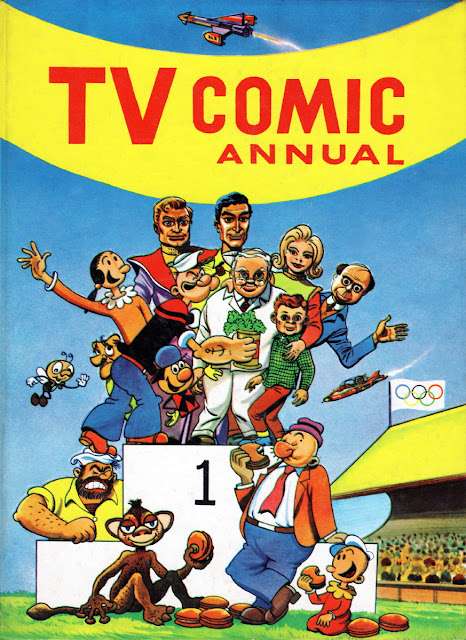 MIGHTY MOTH IN TV COMIC ANNUAL 1965…