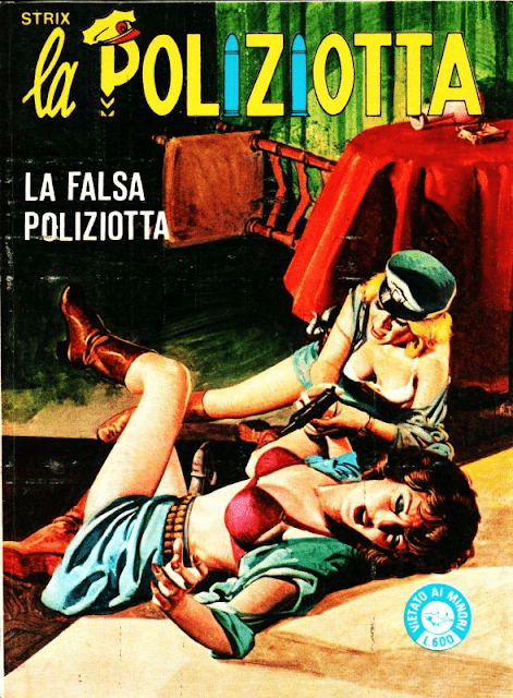 I MITICI FUMETTI: LA POLIZIOTTA IN…LA FALSA POLIZIOTTA (EPISODIO N.18)