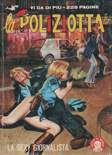 I MITICI FUMETTI: LA POLIZIOTTA in….LA SEXY GIORNALISTA (Episodio n.34)