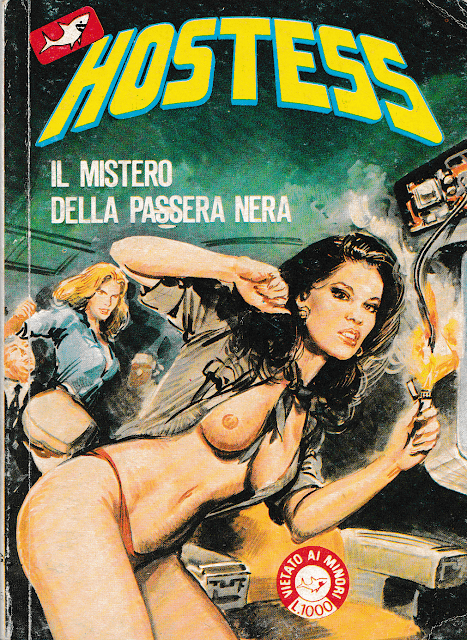 I MITICI FUMETTI: HOSTESS in….IL MISTERO DELLA PASSERA NERA (Episodio 29)