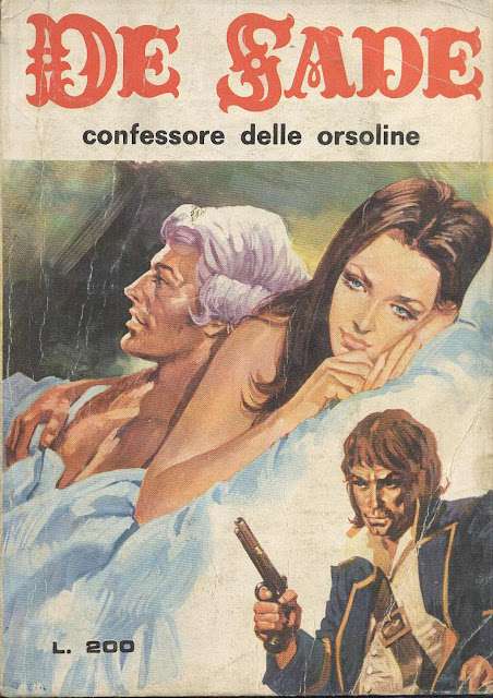 I MITICI FUMETTI: DE SADE in…CONFESSORE DELLE ORSOLINE- LA POMATA DELLA VERGINITA’ (EPISODI N.38 + 39)