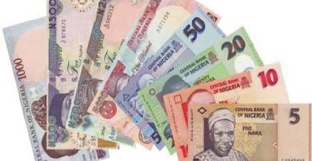 The naira closed at 365 per United States buck on Sunday