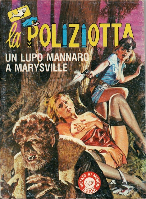 I MITICI FUMETTI: LA POLIZIOTTA in…UN LUPO MANNARO A MARYSVILLE (Episodio n.68)