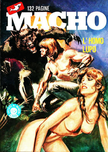 I MITICI FUMETTI: MACHO in…L’HOMO LUPO (Episodio n. 10)