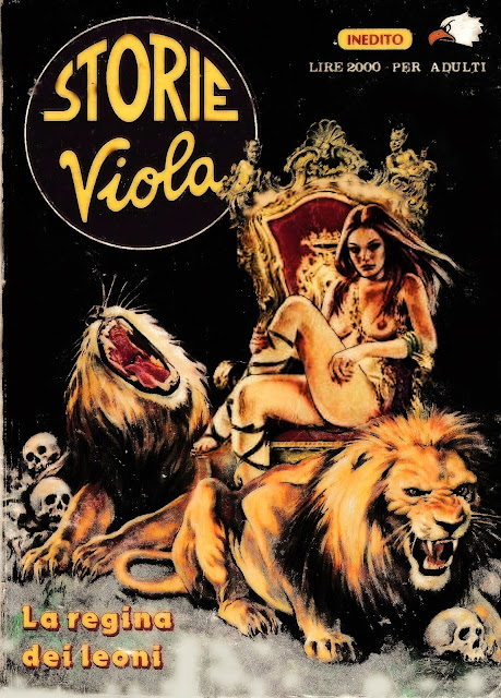 I MITICI FUMETTI: STORIE VIOLA in…. LA REGINA DEI LEONI (ALBO N.22)