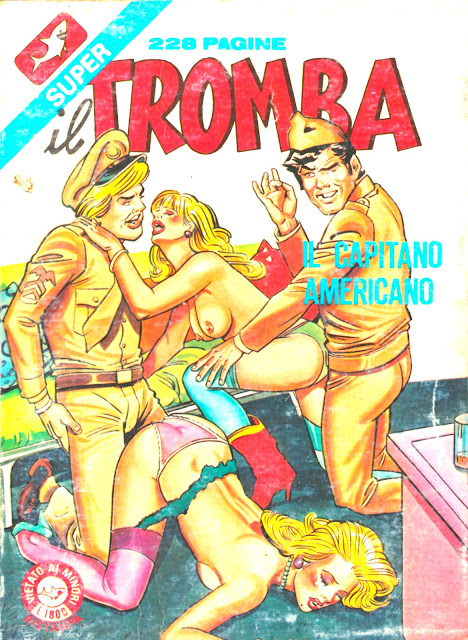 I MITICI FUMETTI: IL TROMBA in…IL CAPITANO AMERICANO (Episodio n. seventy nine)