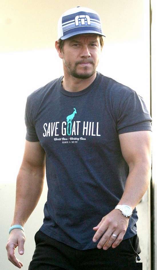 Aloof hot: Mark Wahlberg