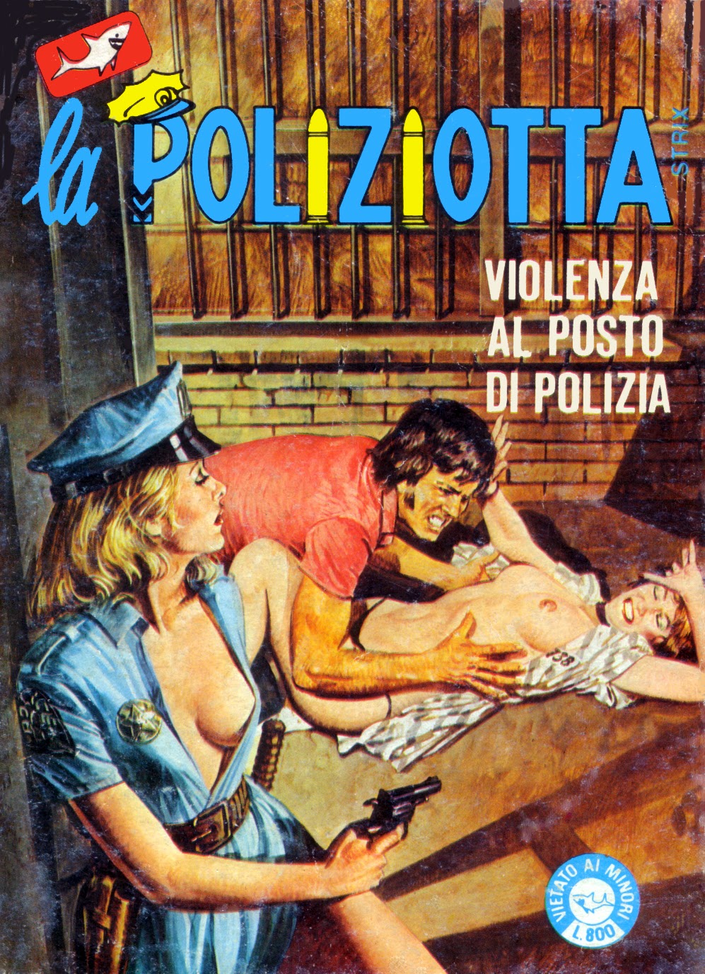 I MITICI FUMETTI: LA POLIZIOTTA IN…VIOLENZA AL POSTO DI POLIZIA (Episodio n.39)