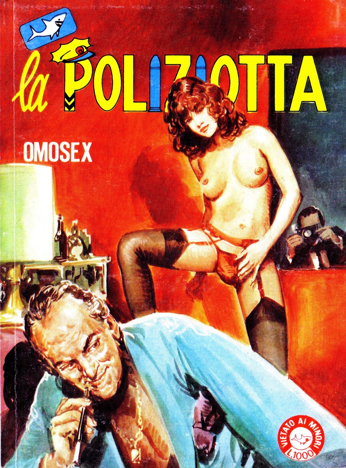 I MITICI FUMETTI: LA POLIZIOTTA in….OMOSEX (Episodio n.50)