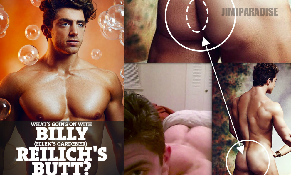 Billy Reilichs, il horny giardiniere di Ellen DeGeneres, ha il buco SBUTTUNATO!